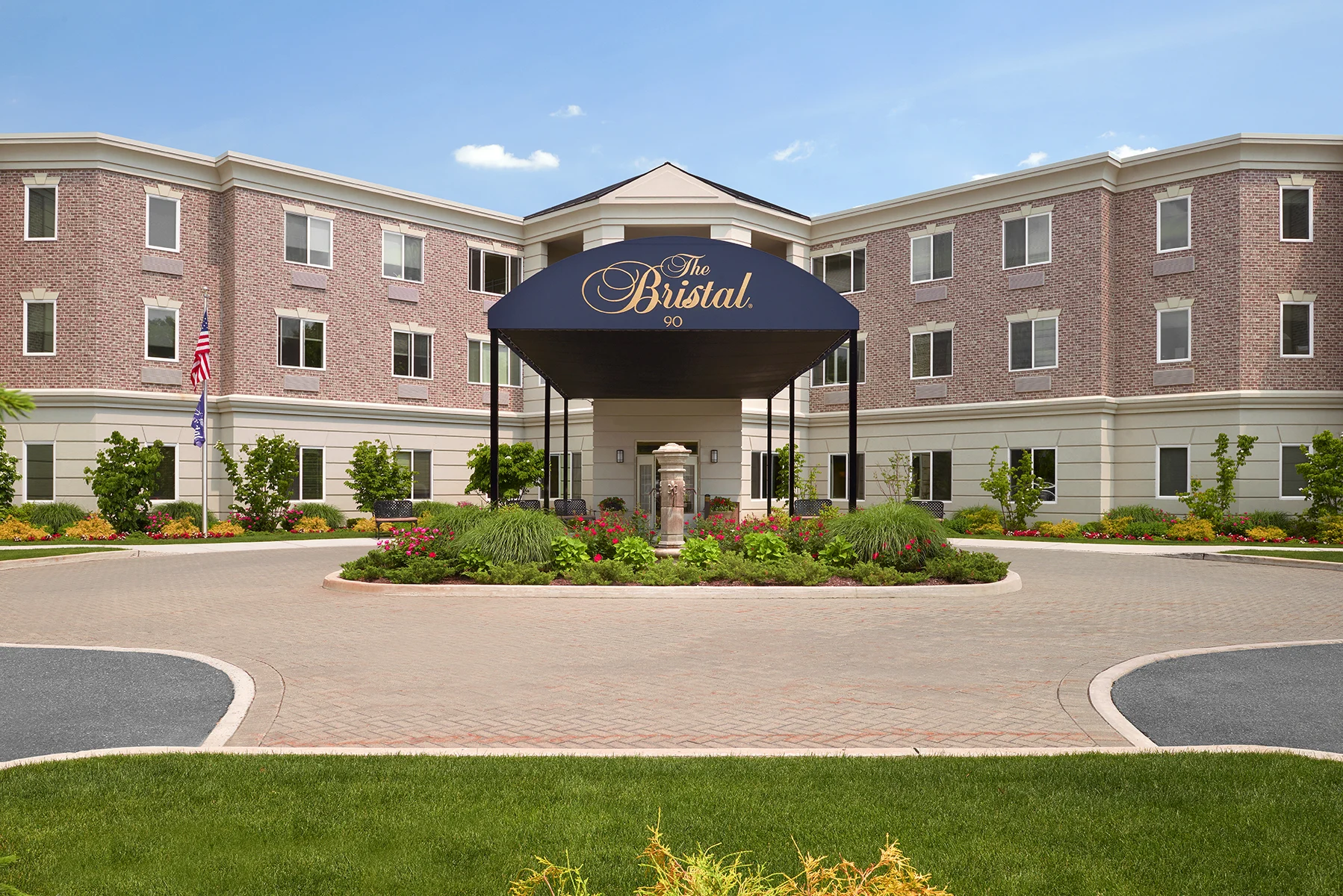 Exterior view of The Bristal Assisted Living facility