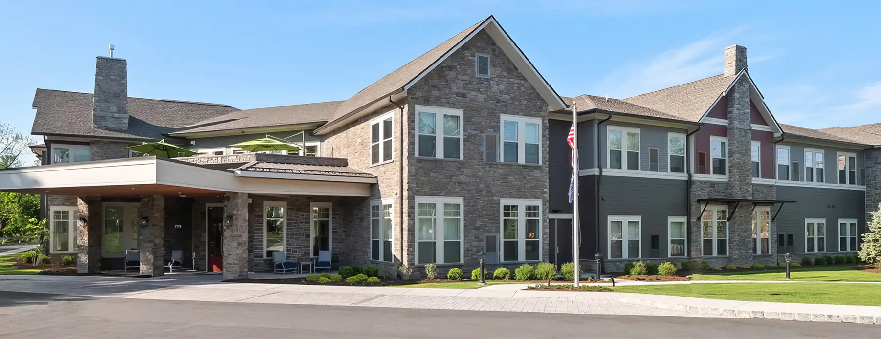 Exterior view of The Bristal Assisted Living facility