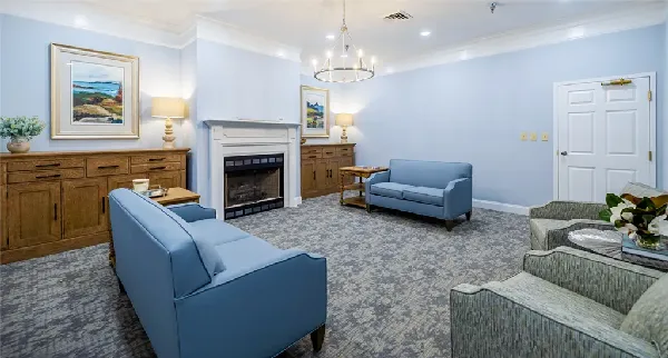 Cozy common area with comfortable seating