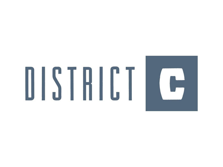 Logo with the text 'DISTRICT C'