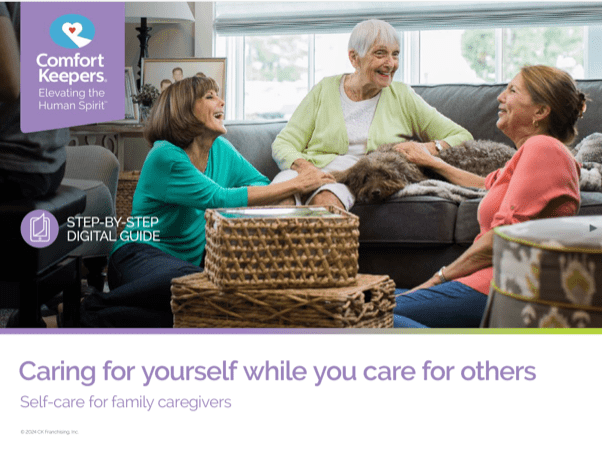 Residents engaging in a lively conversation
