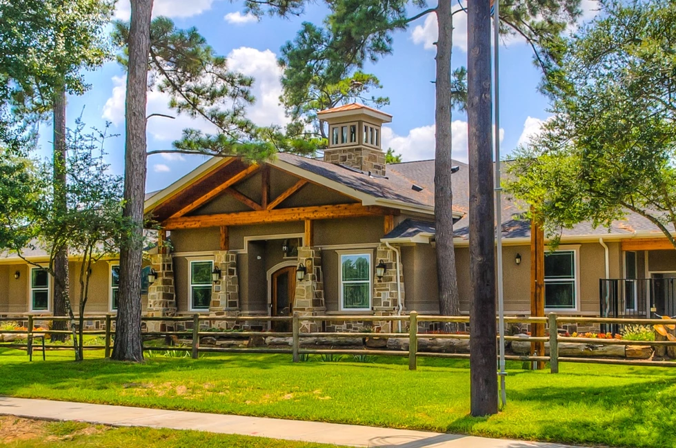 Exterior view of Village Green Assisted Living
