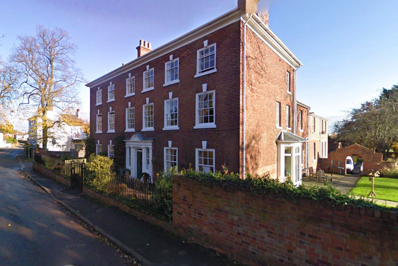 View of Lound Hall Nursing Home from the exterior