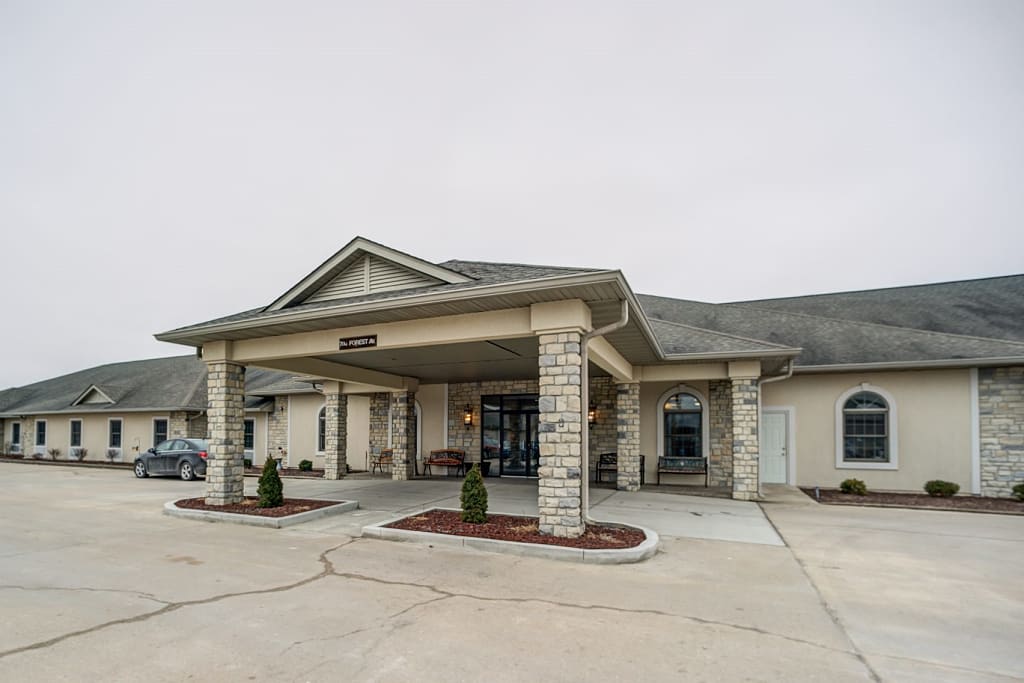 Front entrance of Azalea Estates of Monroe