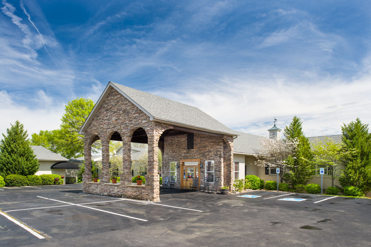 Exterior view of Azalea Estates of Monroe building