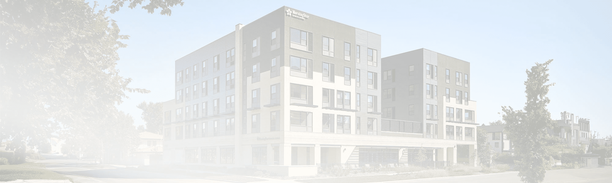 Exterior view of MorningStar Senior Living at Holly Park