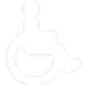Generic accessibility icon on a white background