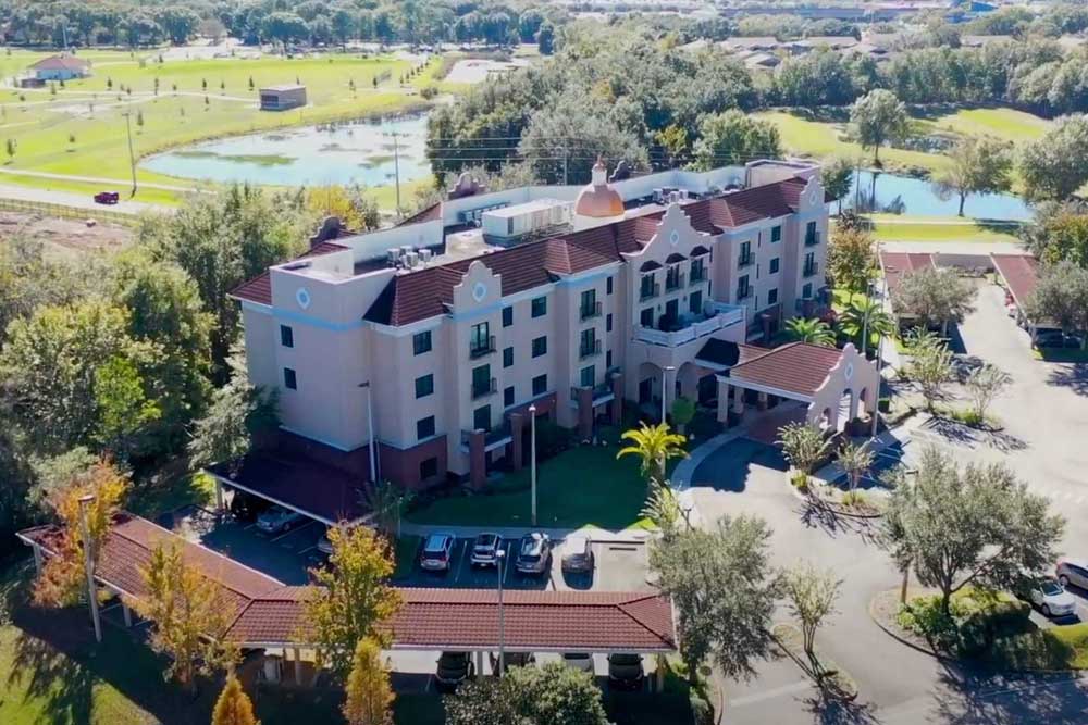 Aerial view of The Estates At Carpenters facility