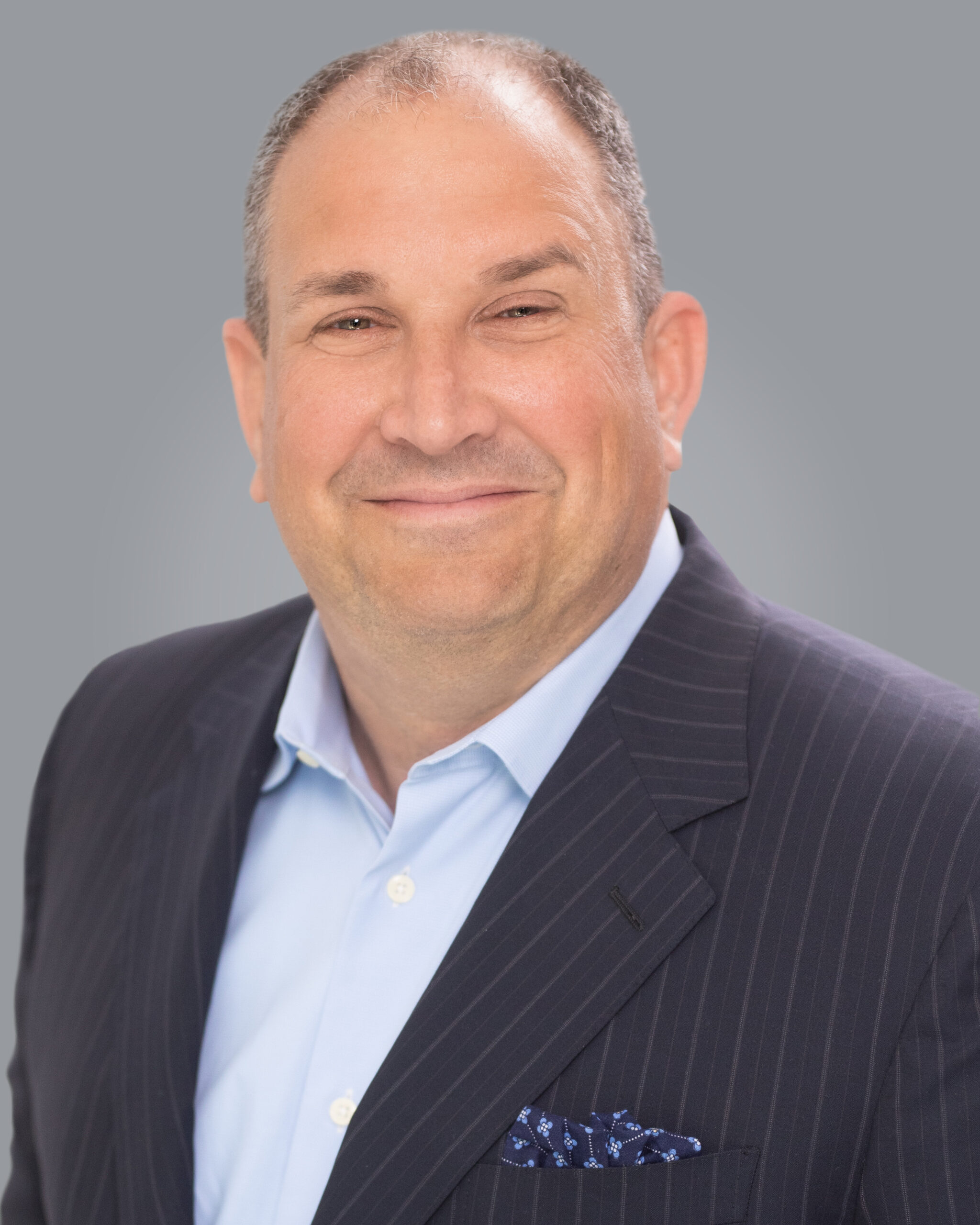 Smiling man in business attire