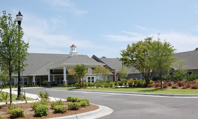 Exterior view of Trinity Grove facility