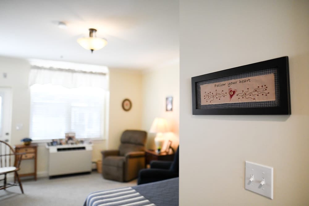 Cozy resident room with personal decor