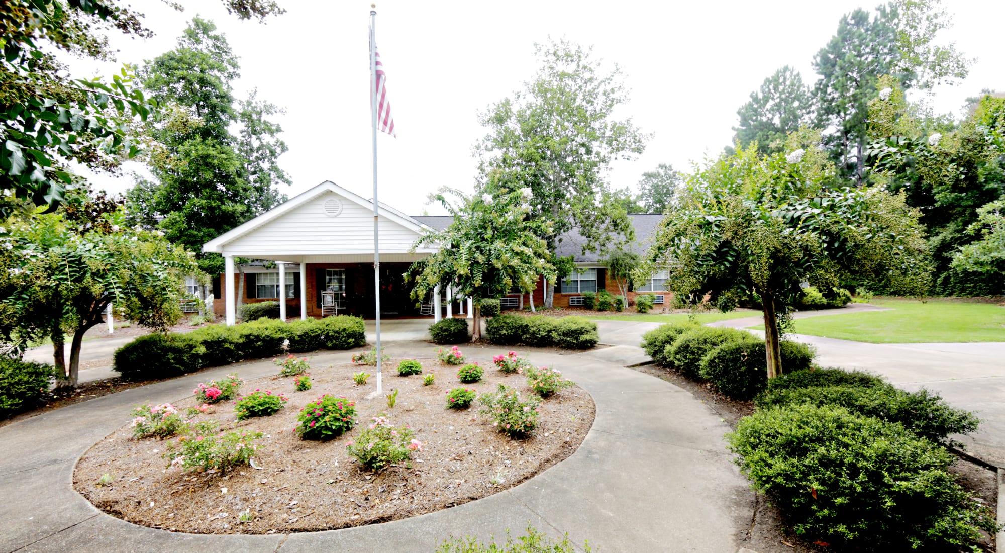 Exterior view of Providence Assisted Living facility