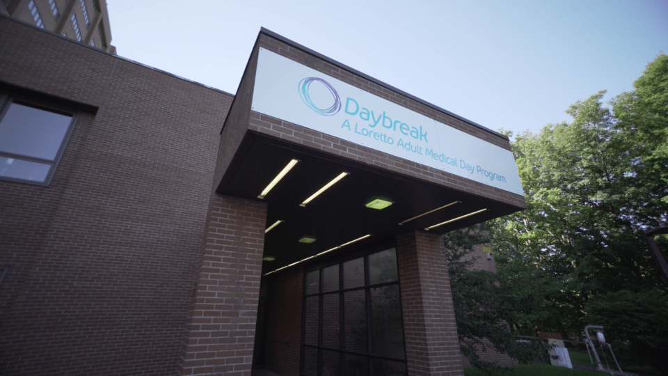 Exterior view of the Daybreak program entrance