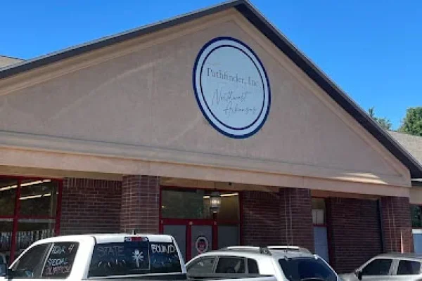 Logo displayed on the exterior of the facility