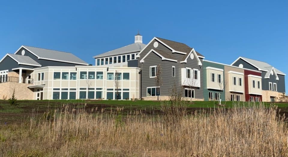 Exterior view of Loretto Community Residences building