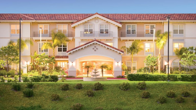 Exterior view of Belmont Village Senior Living