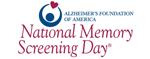 Logo for National Memory Screening Day