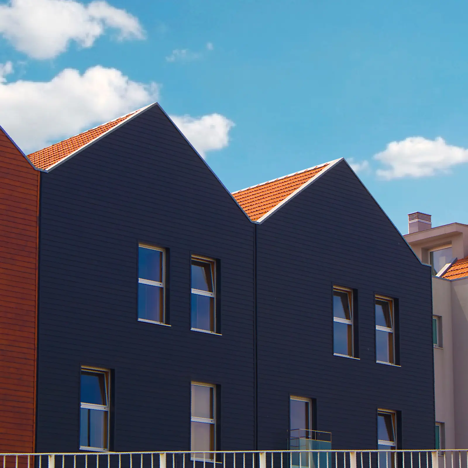 Modern assisted living facility exterior