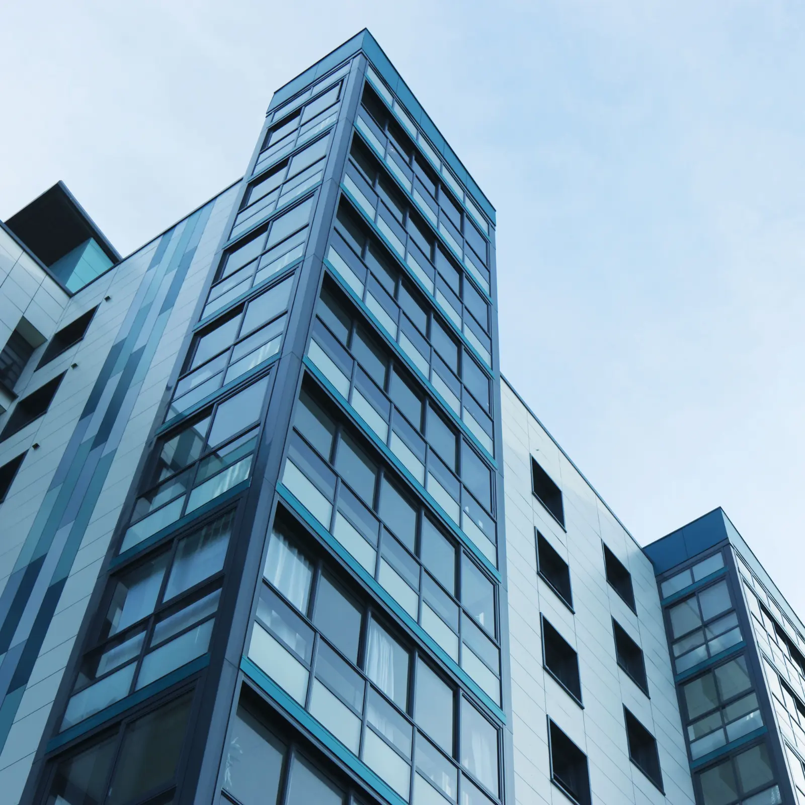 Exterior view of a modern building.