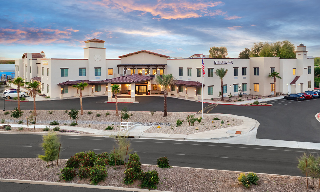 Exterior view of Abbington Senior Living of Murray