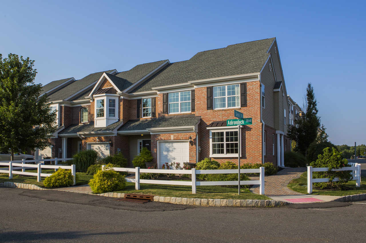 Exterior view of a residential facility with landscaping