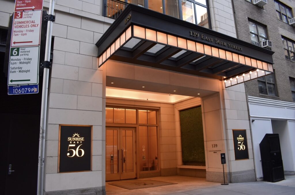 Sunrise at East 56th