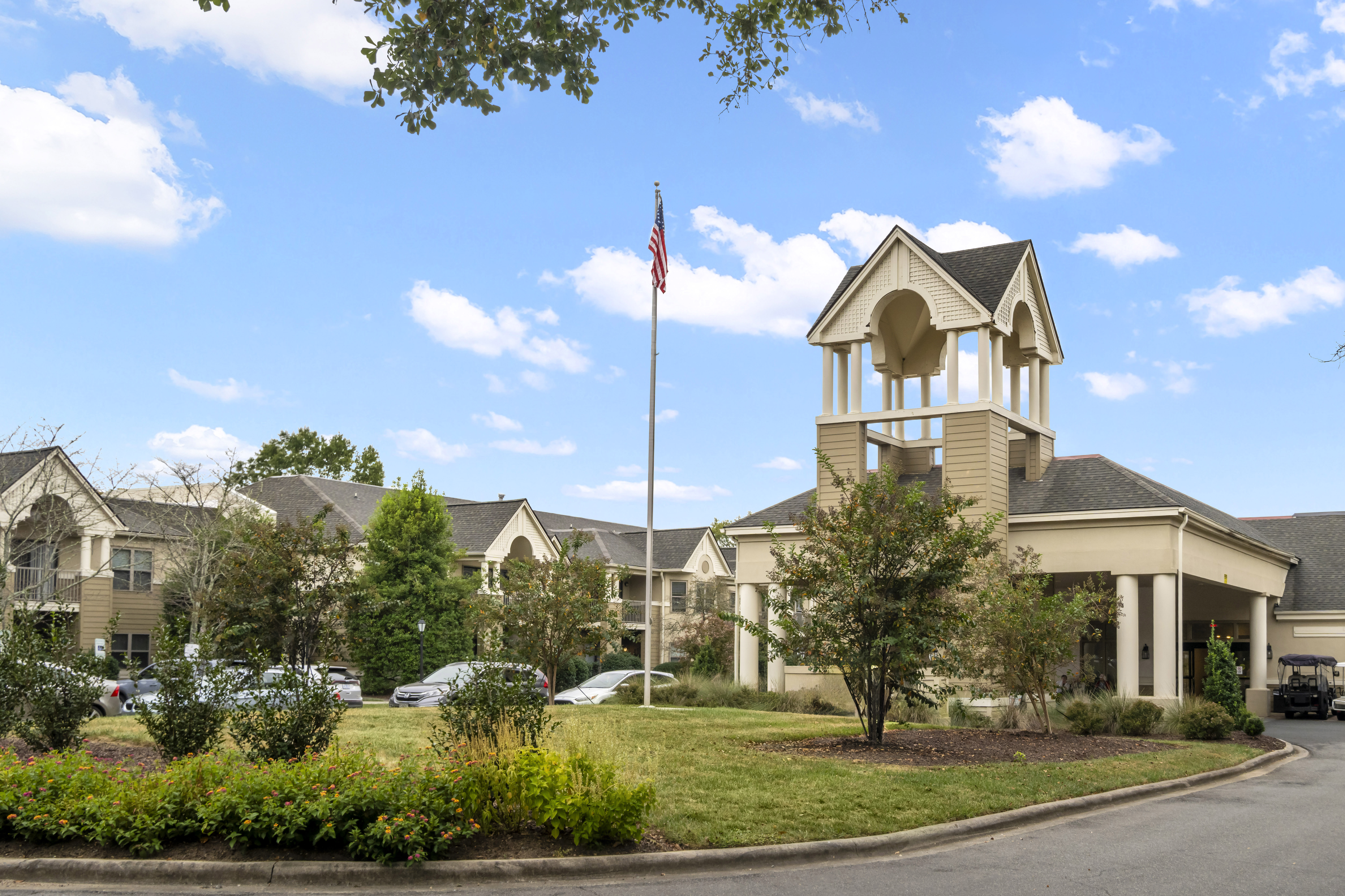 Exterior view of Brookdale Carriage Club Providence