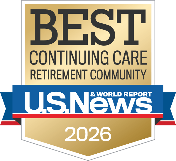 2026 Best Continuing Care Retirement Community badge