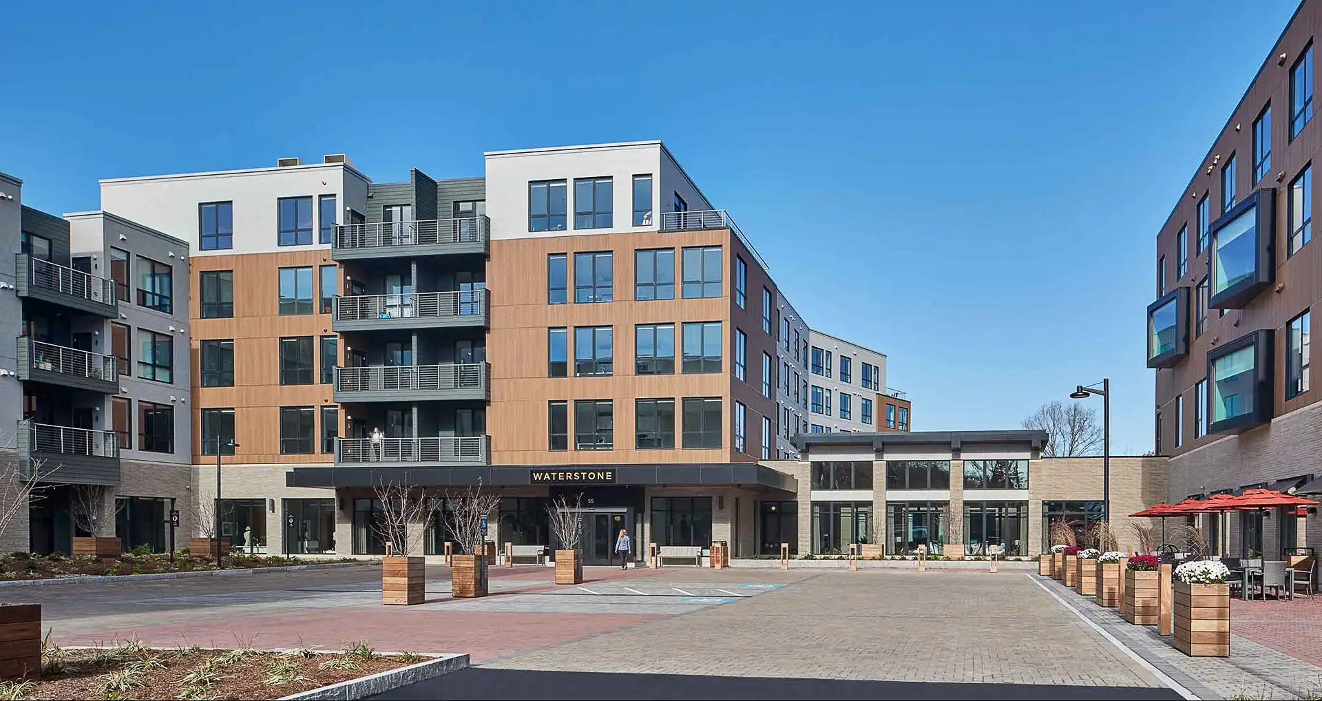 Exterior view of Waterstone on High Ridge building