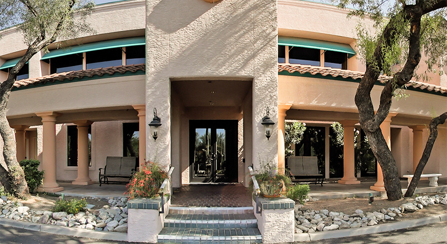 Exterior view of Brookdale Santa Catalina entrance