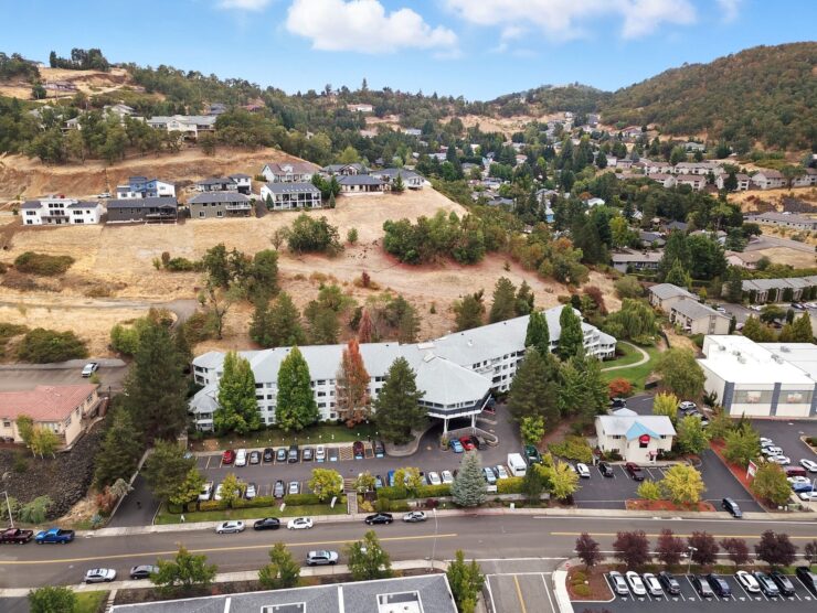 Aerial view of Solista Roseburg facility.