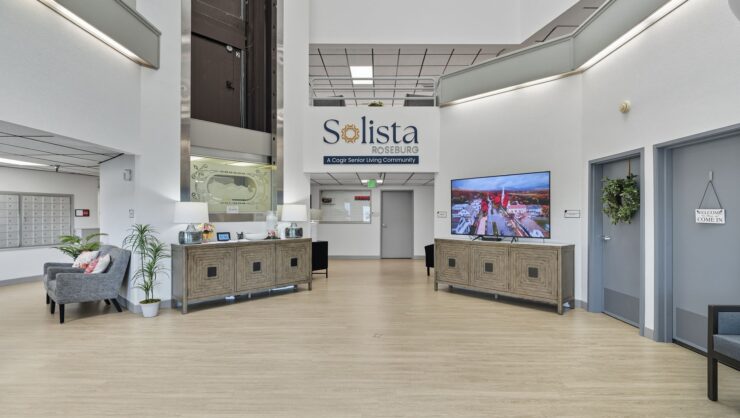 Interior view of Solista Roseburg community