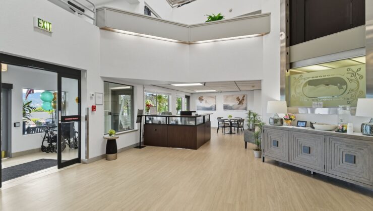 Interior view of the facility's common area