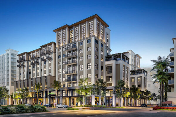 Exterior view of Belmont Village Senior Living Aventura
