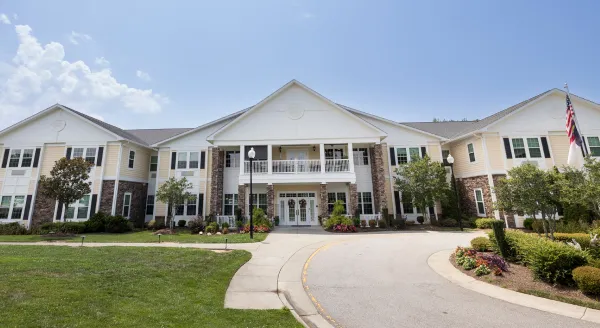 Exterior view of the Cadence at Olney facility