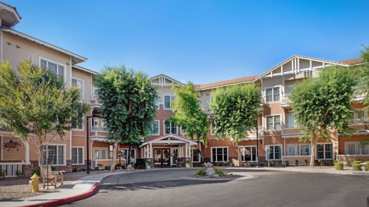 Exterior view of Cadence at Olney's building