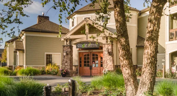 Exterior view of Cogir assisted living facility