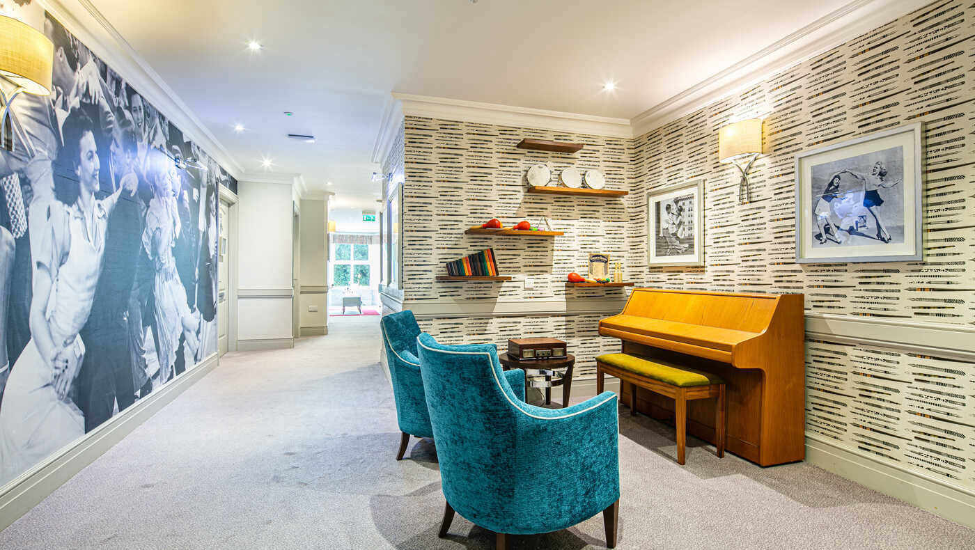 Interior common area with seating and decor