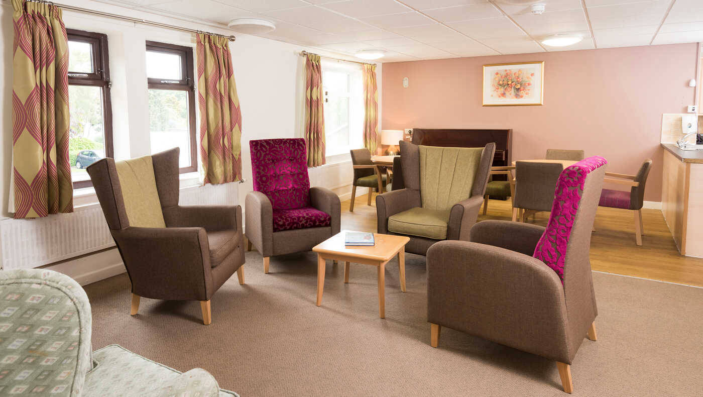 Cozy common area with comfortable seating