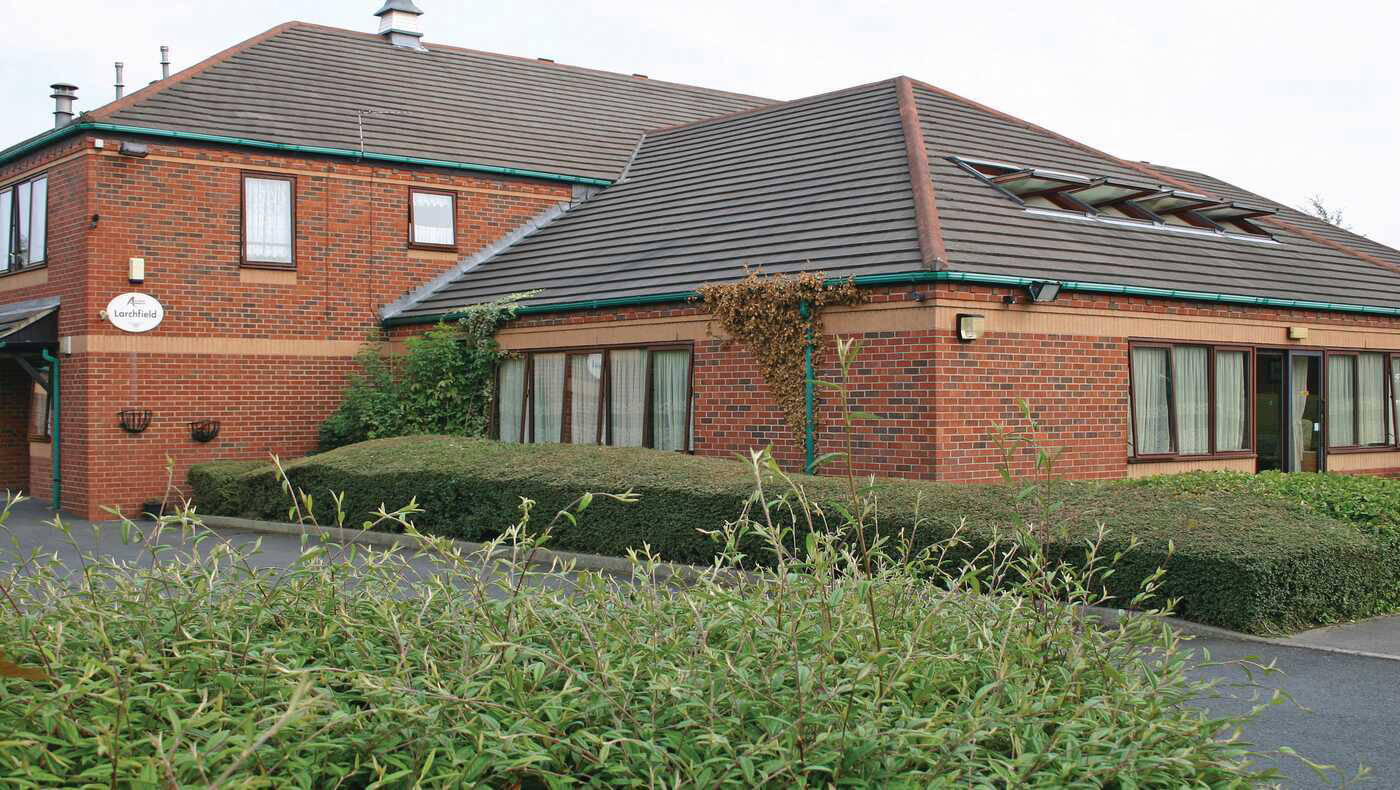 Exterior view of Mill View assisted living facility