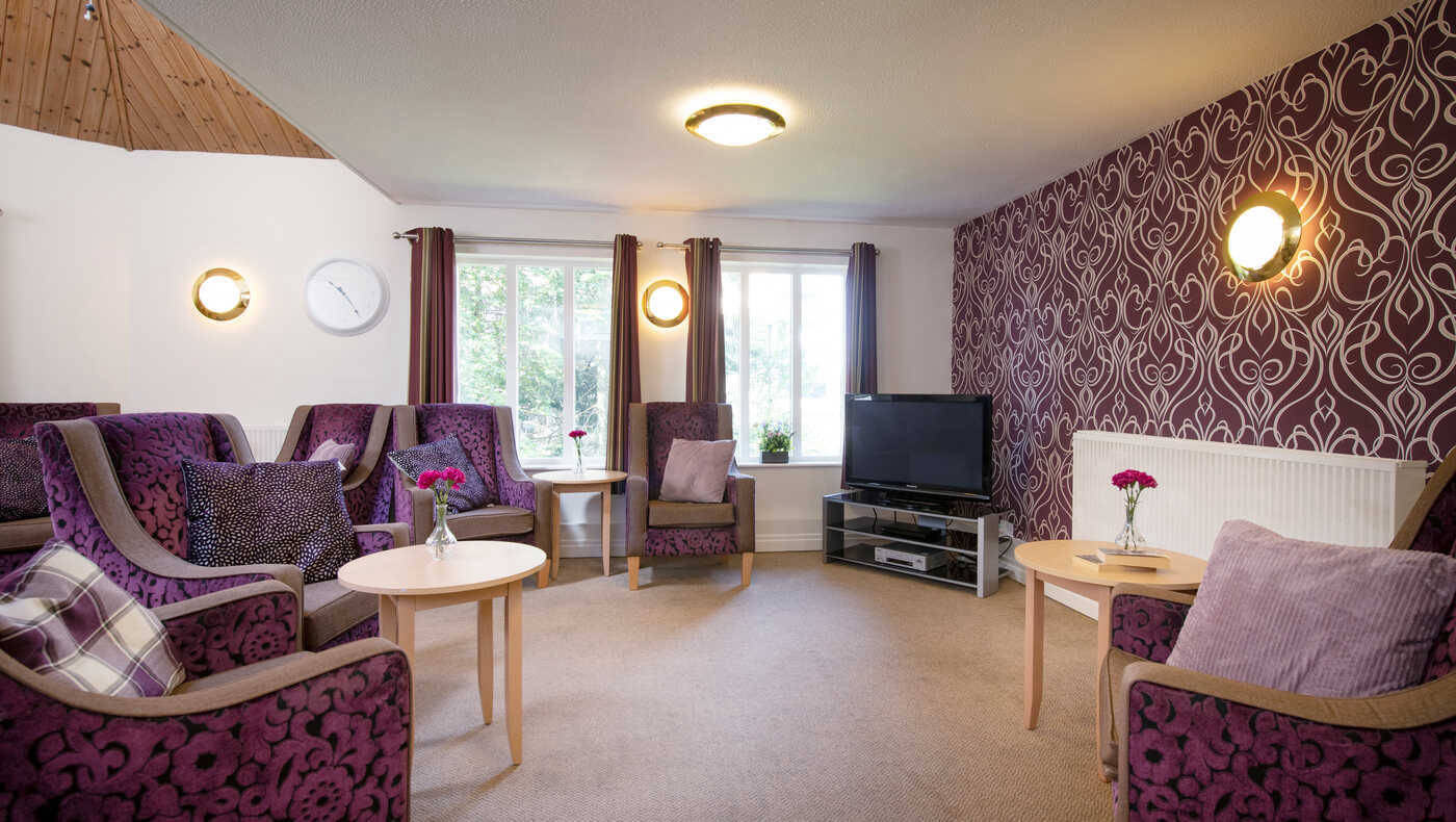 Cozy common area with comfortable seating