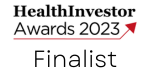 HealthInvestor Awards 2023 finalist logo