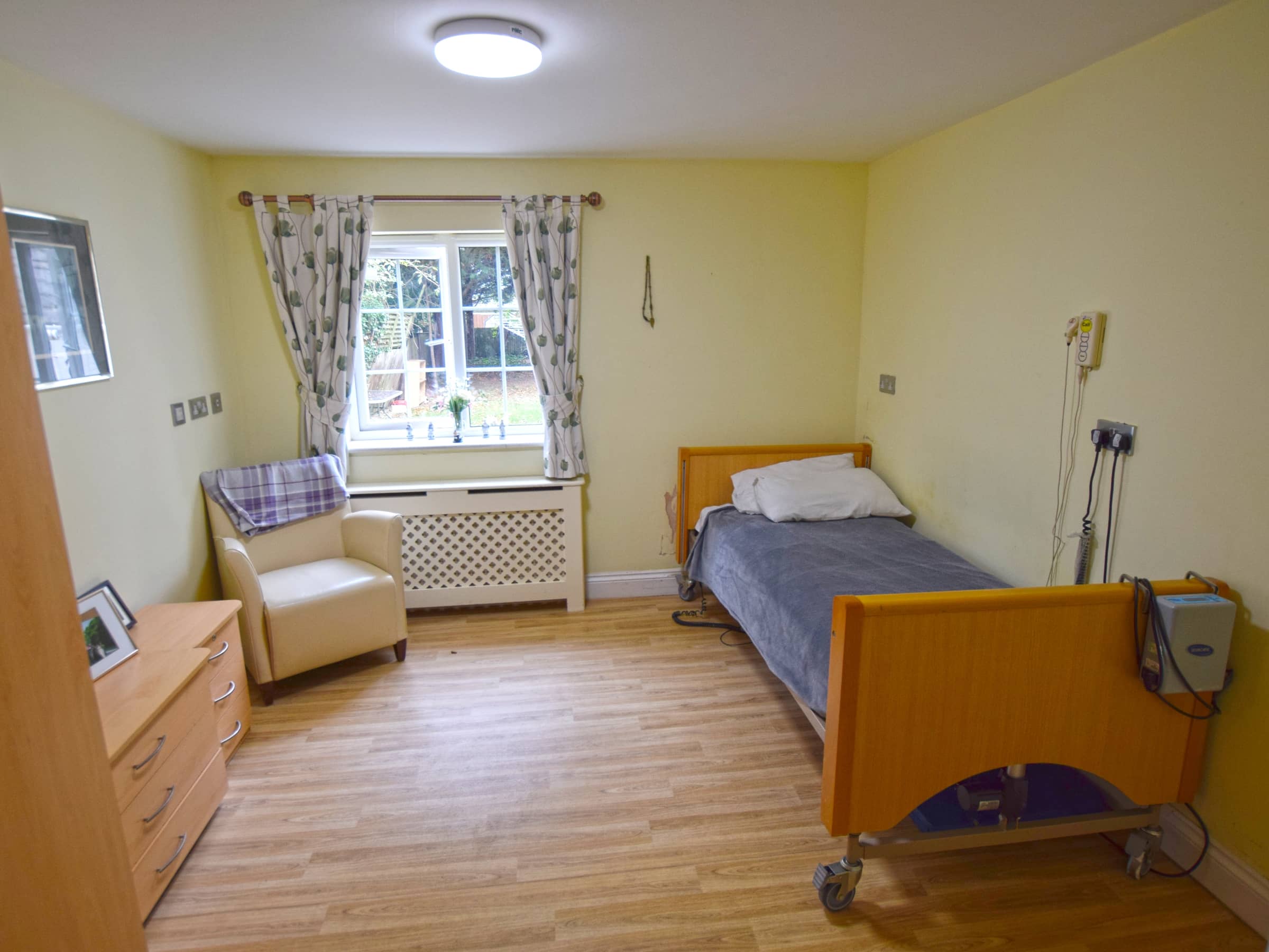 Private room in assisted living facility