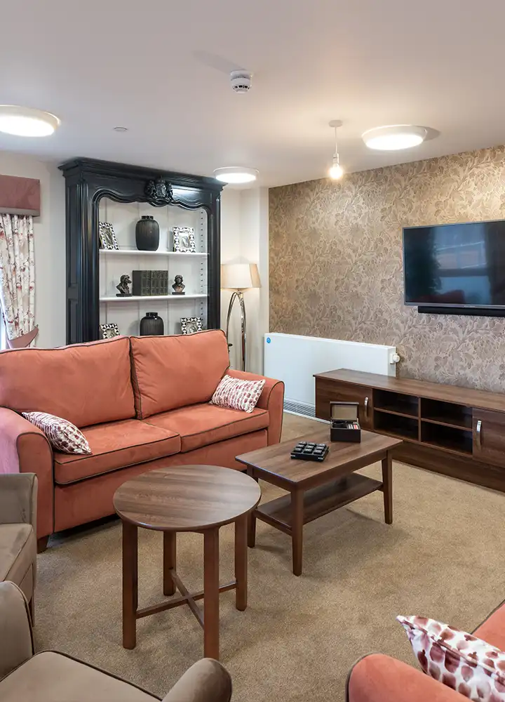 Cozy common area with comfortable seating