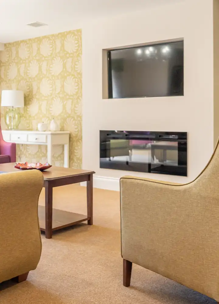 Cozy common area with comfortable seating