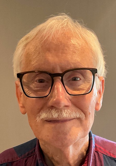 Close-up of an elderly man with glasses