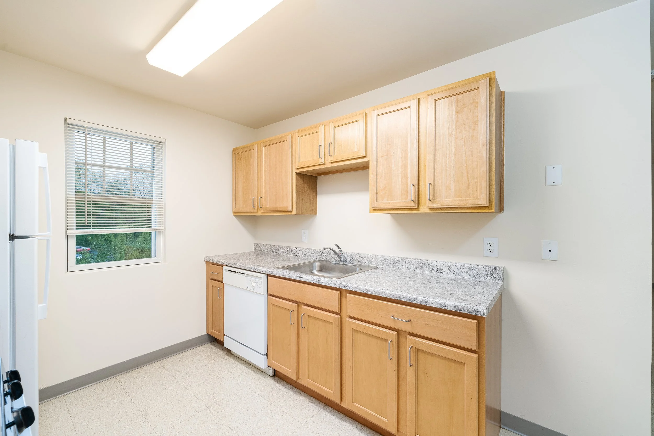 Well-equipped kitchen space in a nursing home