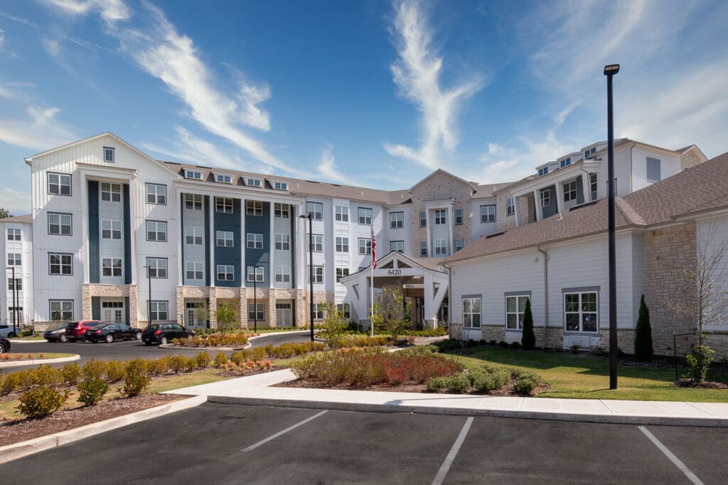 Exterior view of The Summit of Germantown facility