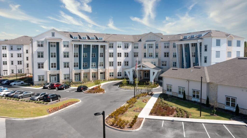 Exterior view of The Summit of Germantown facility