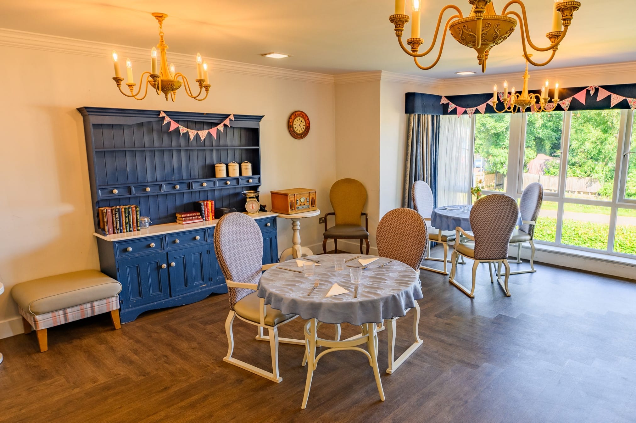 Cozy common area with furniture and decor.